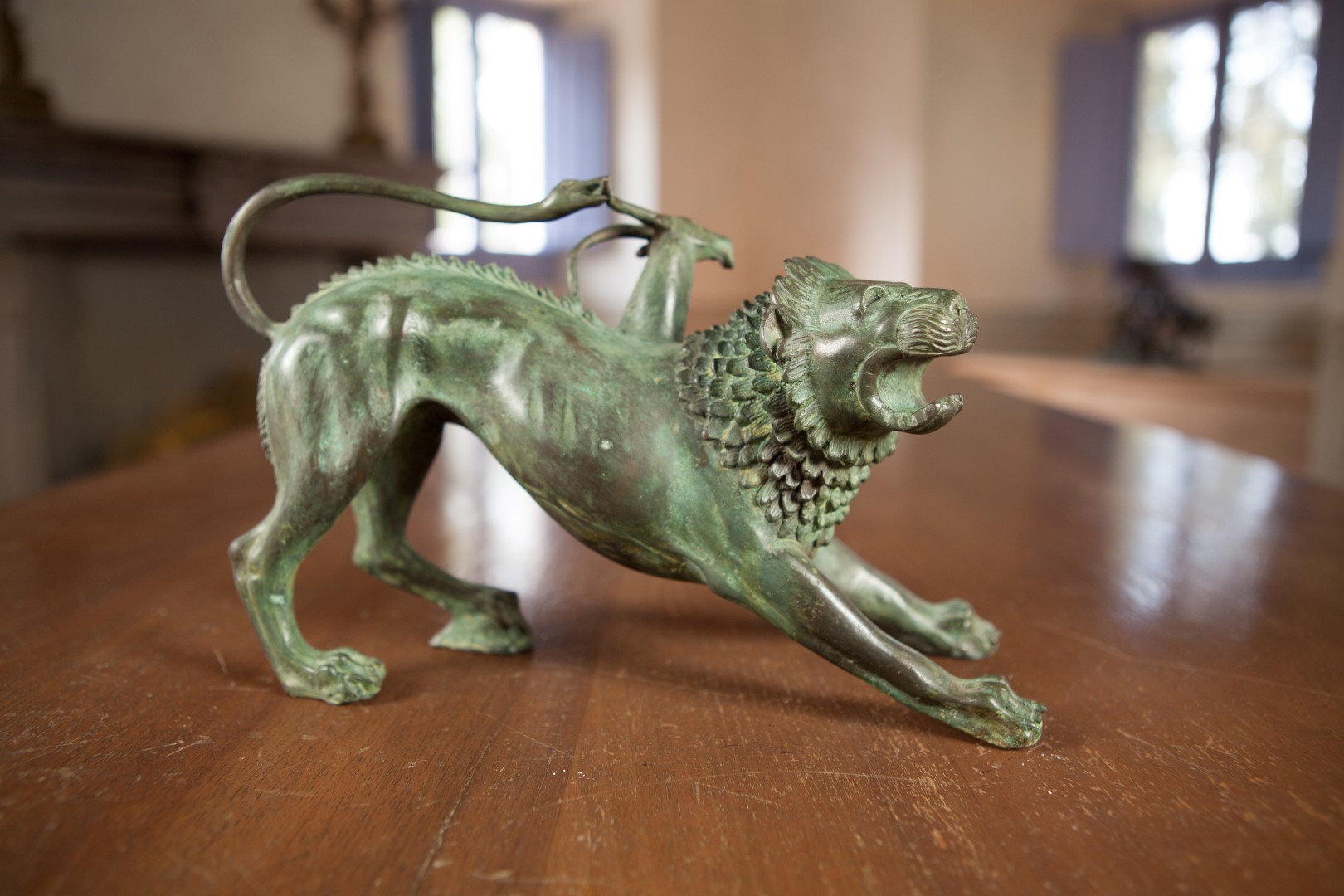 CHIMERA IN BRONZO